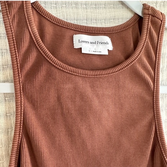 Lovers and friends brown tank worn once like new - Picture 3 of 3